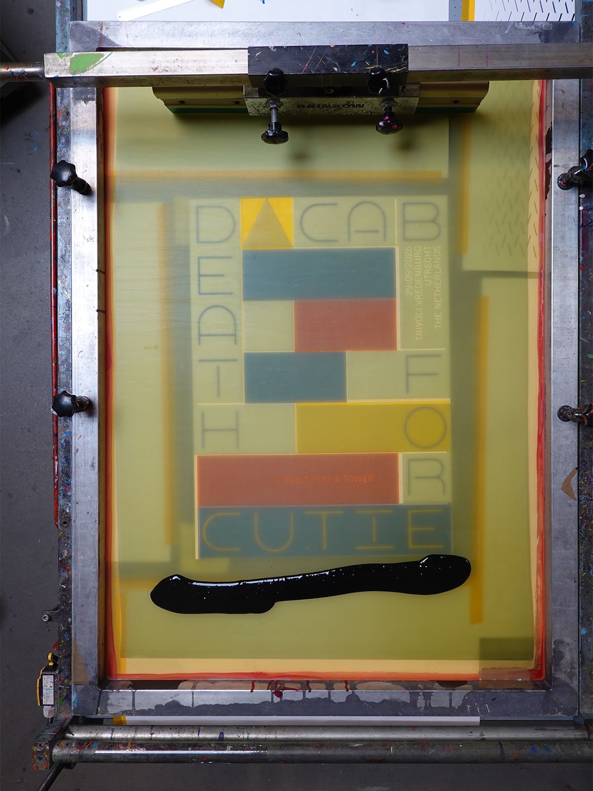 Gig Poster for Death Cab For Cutie
