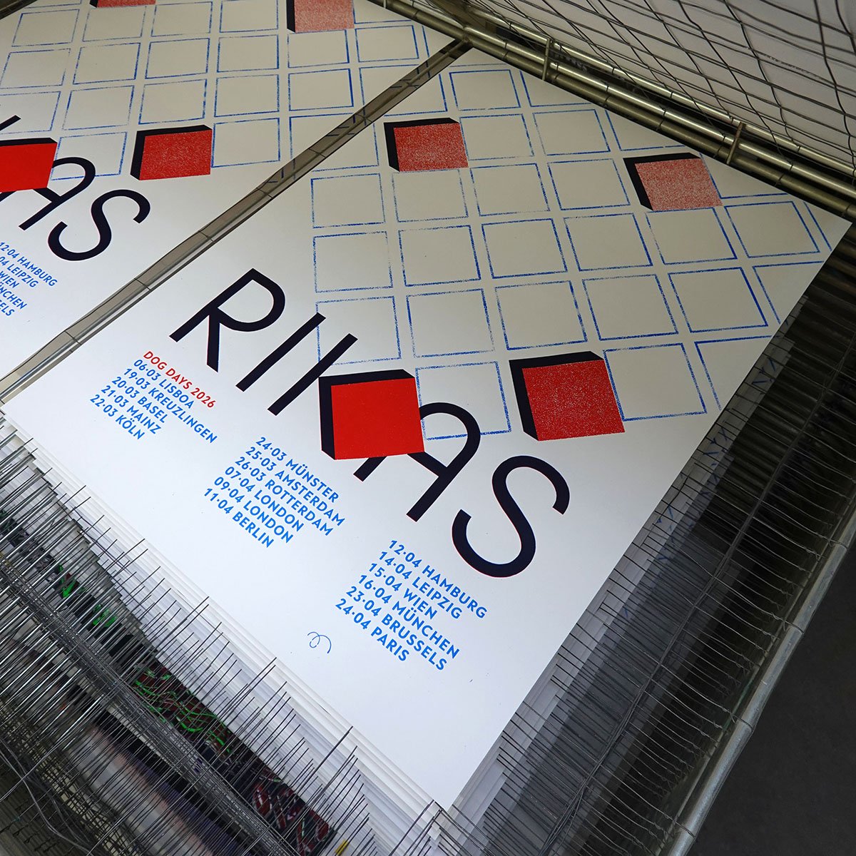 Gig Poster für Rikas