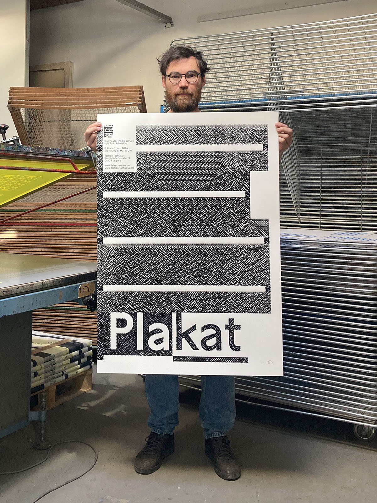Ausstellung Falk Schwalbe im Tschau Tschüssi Leipzig